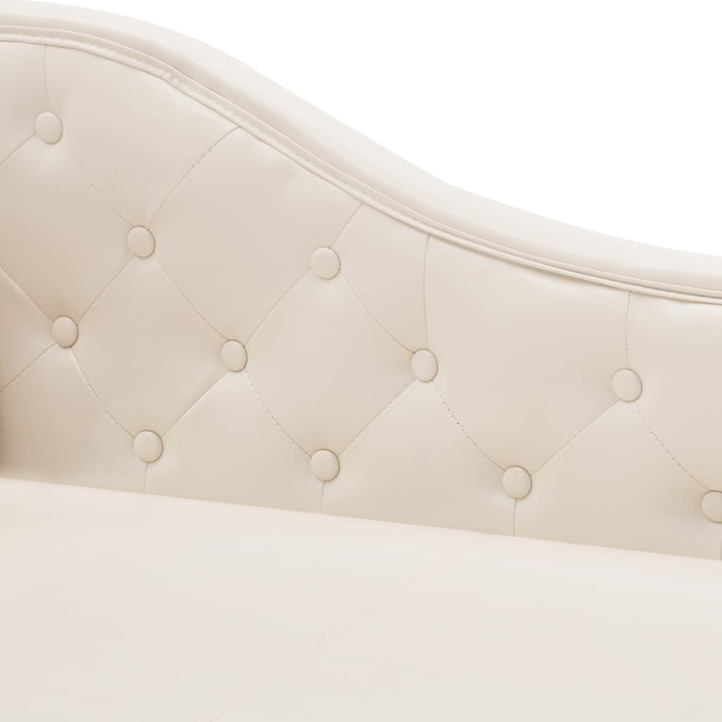 Chaiselongue Braun Wildleder-Optik
