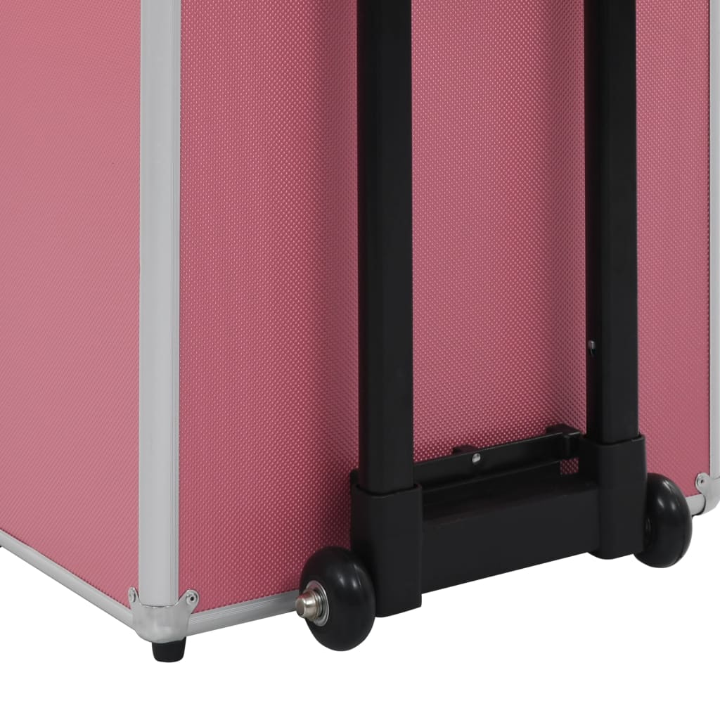 Kosmetikkoffer Aluminium Schwarz