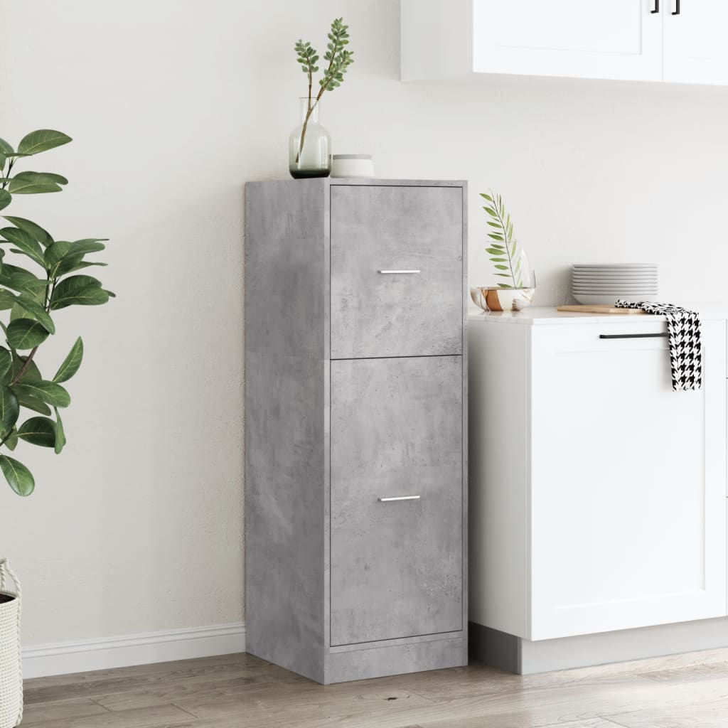 Apothekerschrank Weiß 30 x 41 x 174,5 cm Holzwerkstoff