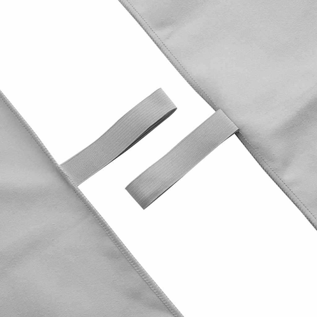 Sporthandtücher 2 pcs Schwarz 50 x 30 cm Polyester und Polyamid