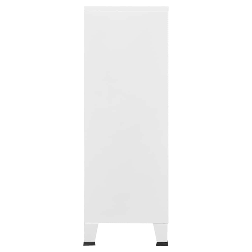 Lagerschrank Industrial Schwarz 75x40x80 cm Stahl