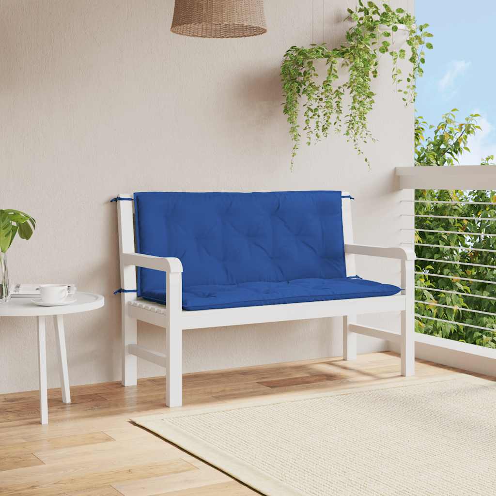 Gartenbank-Auflage Anthrazit 100x(50+50)x7 cm Oxford-Gewebe