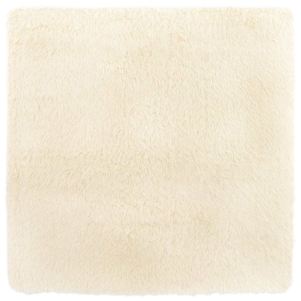 Teppich Shaggy Hochflor NAVARRA Beige 60x100 cm Polyester