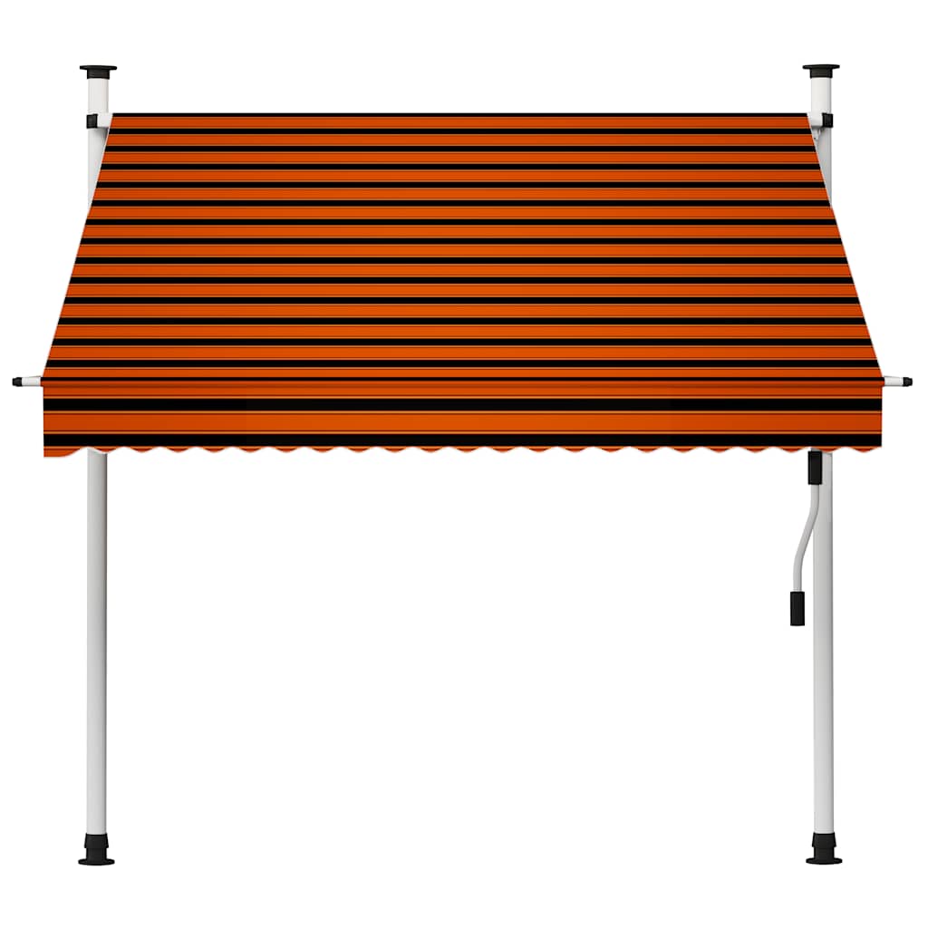 Einziehbare Markise Handbetrieben 150 cm Anthrazit