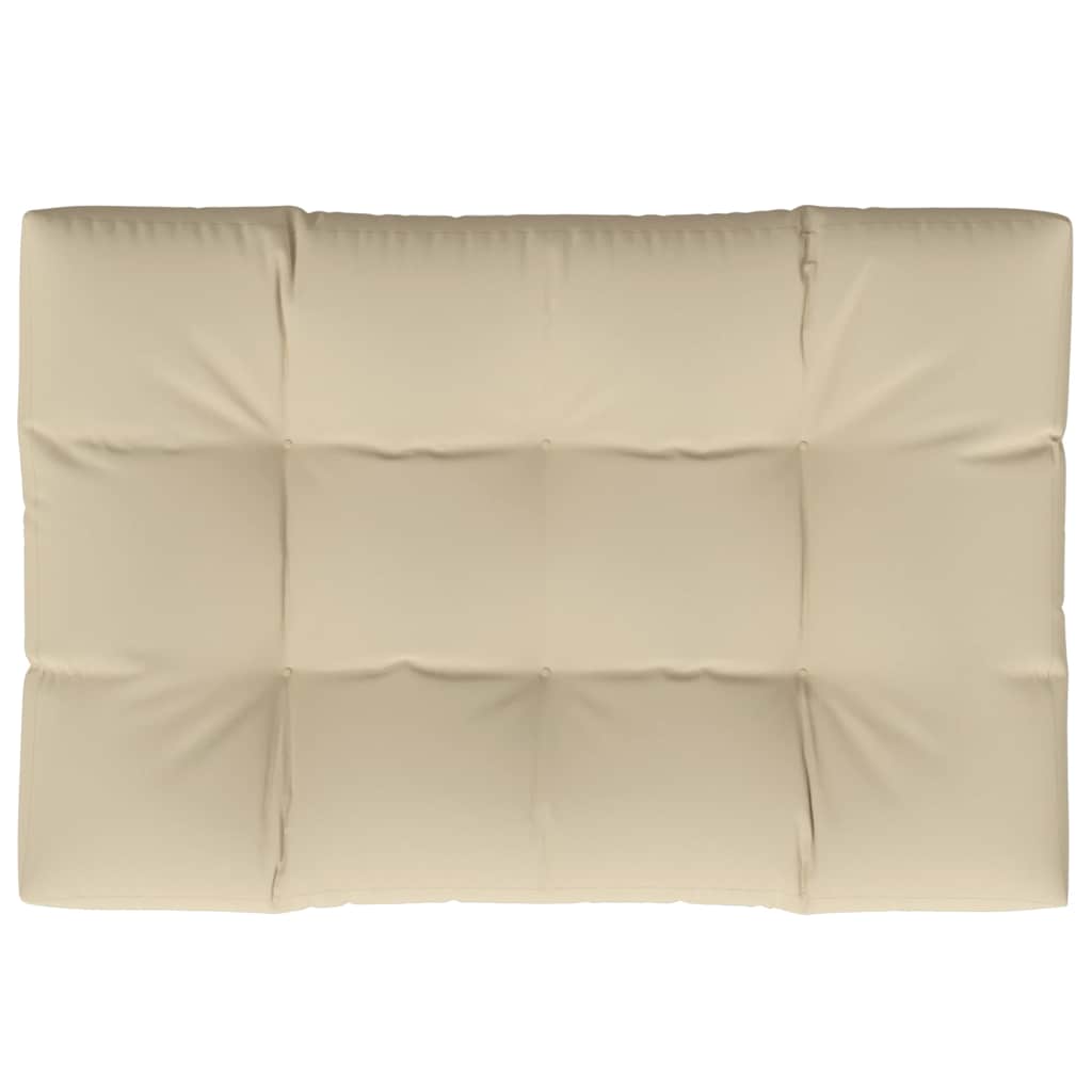 Palettenkissen Anthrazit 50x50x12 cm Stoff