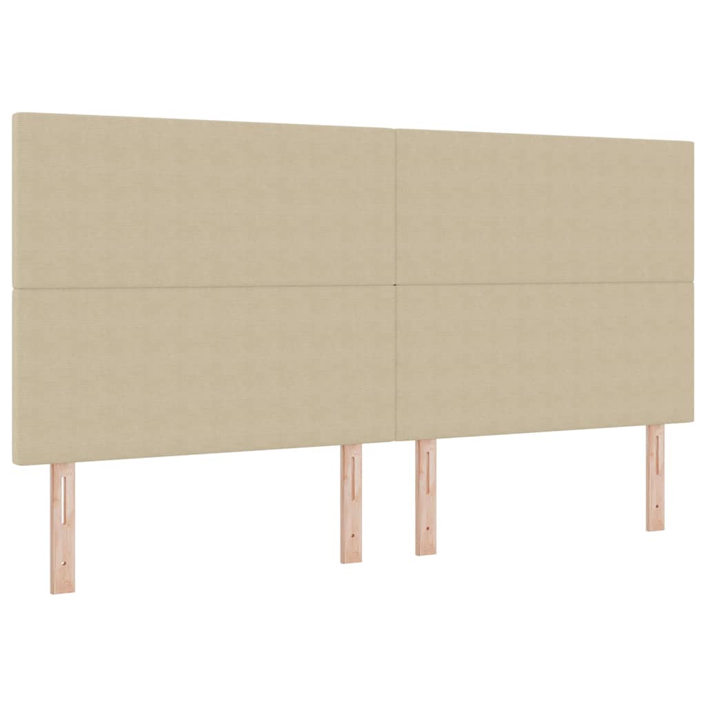 Kopfteil Hellgrau 80 cm Cordstoff