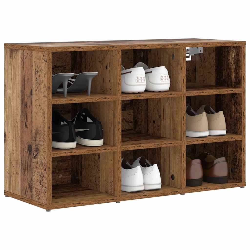 Schuhregale 2 Stk. Weiß 52,5x30x50 cm