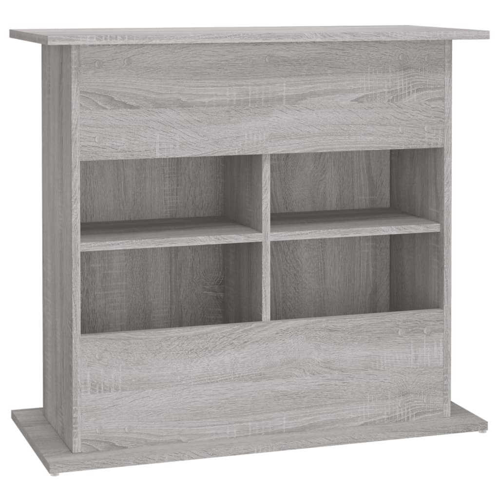 Aquariumständer Weiß 81x36x73 cm Holzwerkstoff