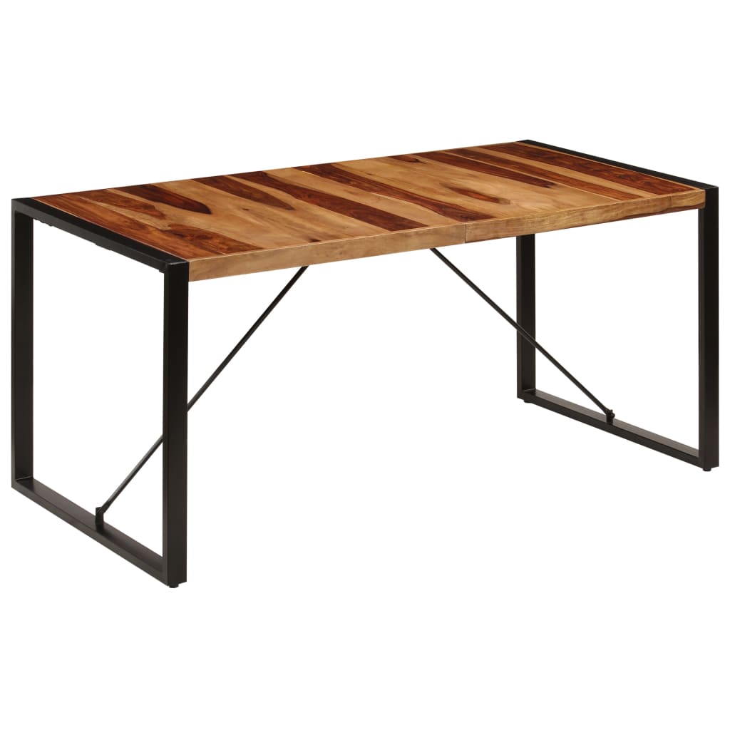 Esstisch 220x100x75 cm Massivholz Akazie