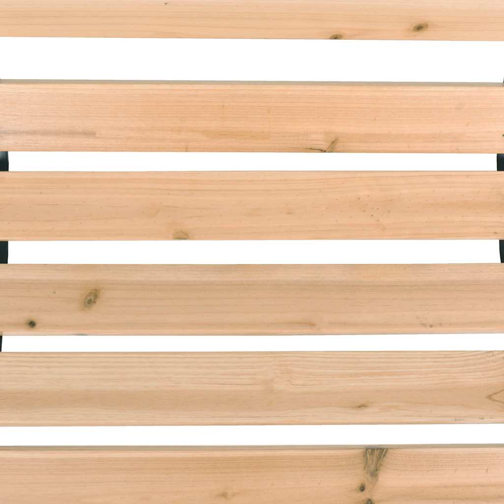 Gartenbank 122 cm Massivholz Tanne