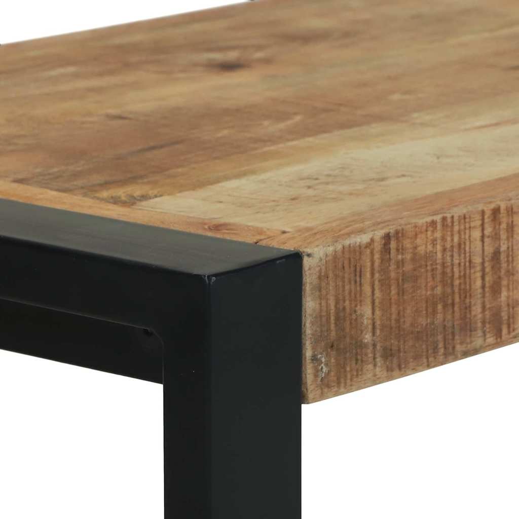 Bank Mehrfarbig 60x35x45 cm Massivholz Altholz