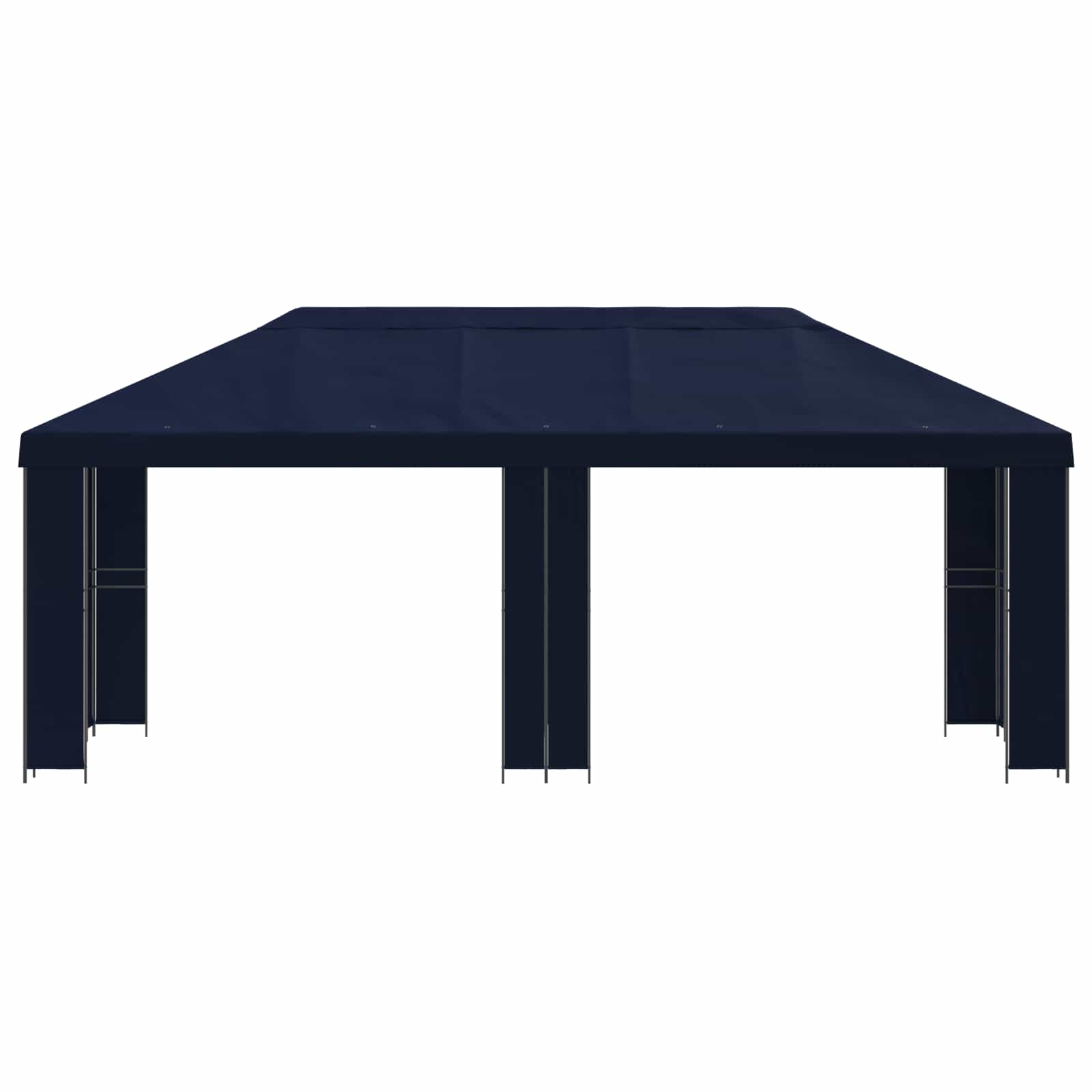 Garten Pavillon 6 x 3 m Beige Polyester und Stahl 190