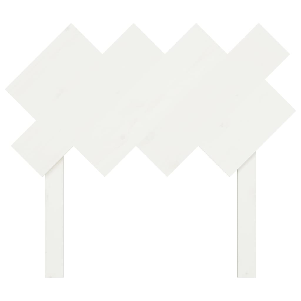 Kopfteil Grau 72,5x3x81 cm Massivholz Kiefer