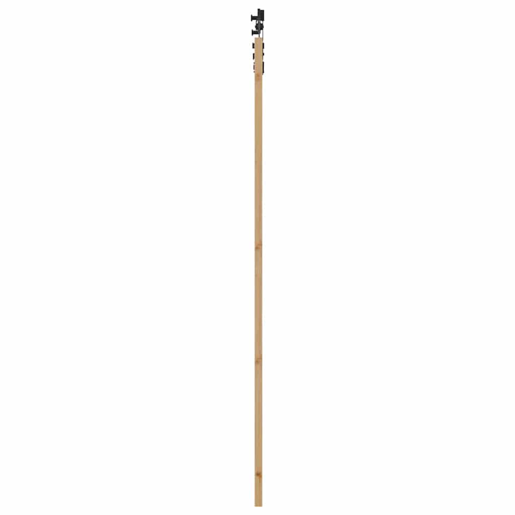 Schiebetür ORKDAL Natürlich und Schwarz 61 x 198,5 cm