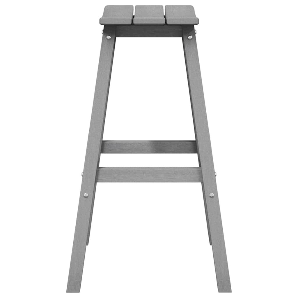 Barhocker 2 pcs Weiß 52 x 43 x 73,5 cm HDPE