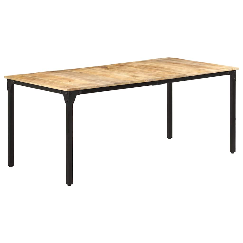 Esstisch 140x70x76 cm Raues Mangoholz