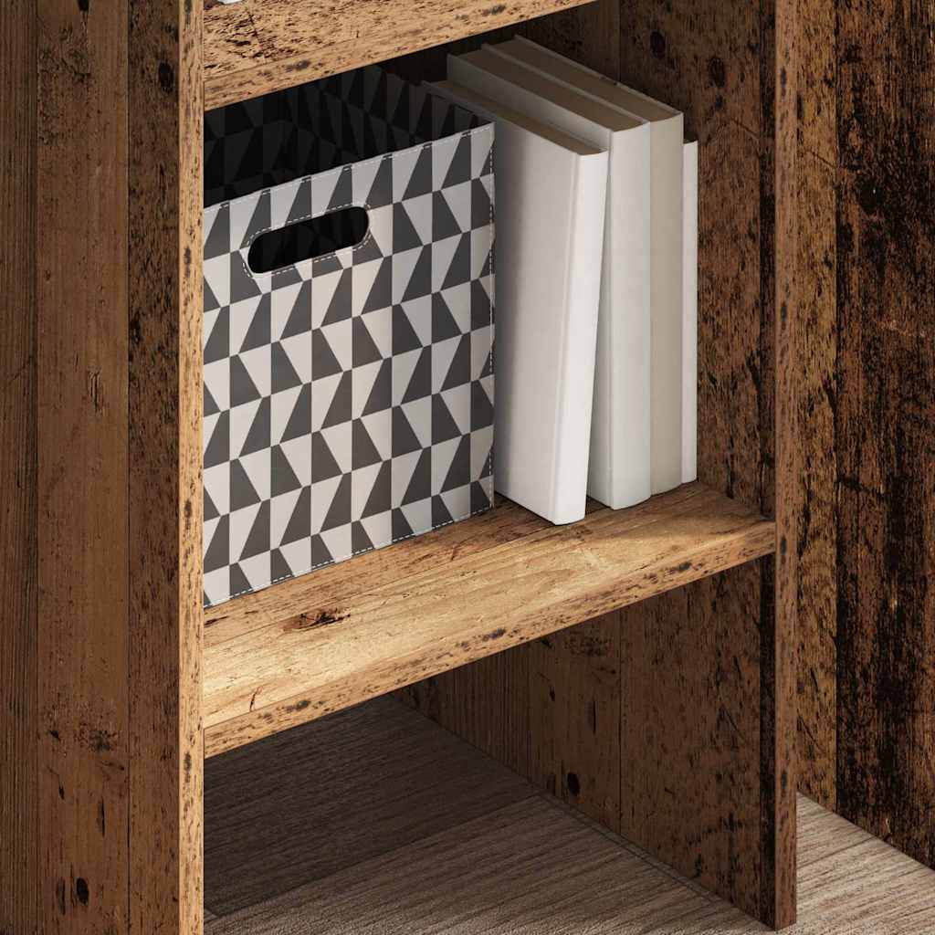 Bücherregal Weiß 40x35x180 cm Holzwerkstoff