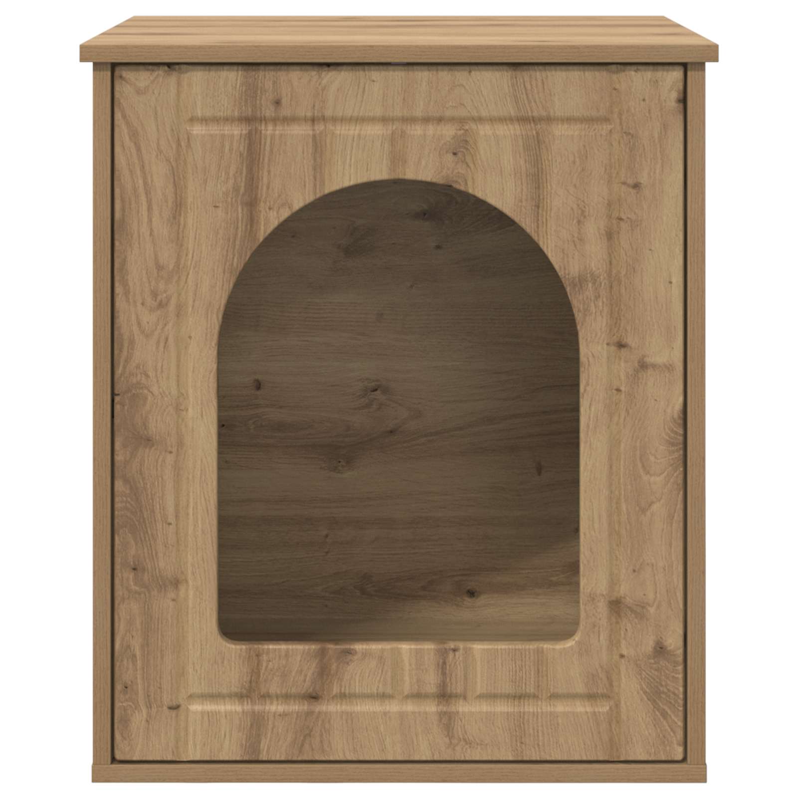 Katzenhaus Weiß 53 x 52 x 62 cm Holzwerkstoff