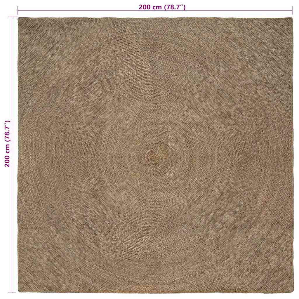 Bereichsteppiche Natur 60 x 110 cm Jute
