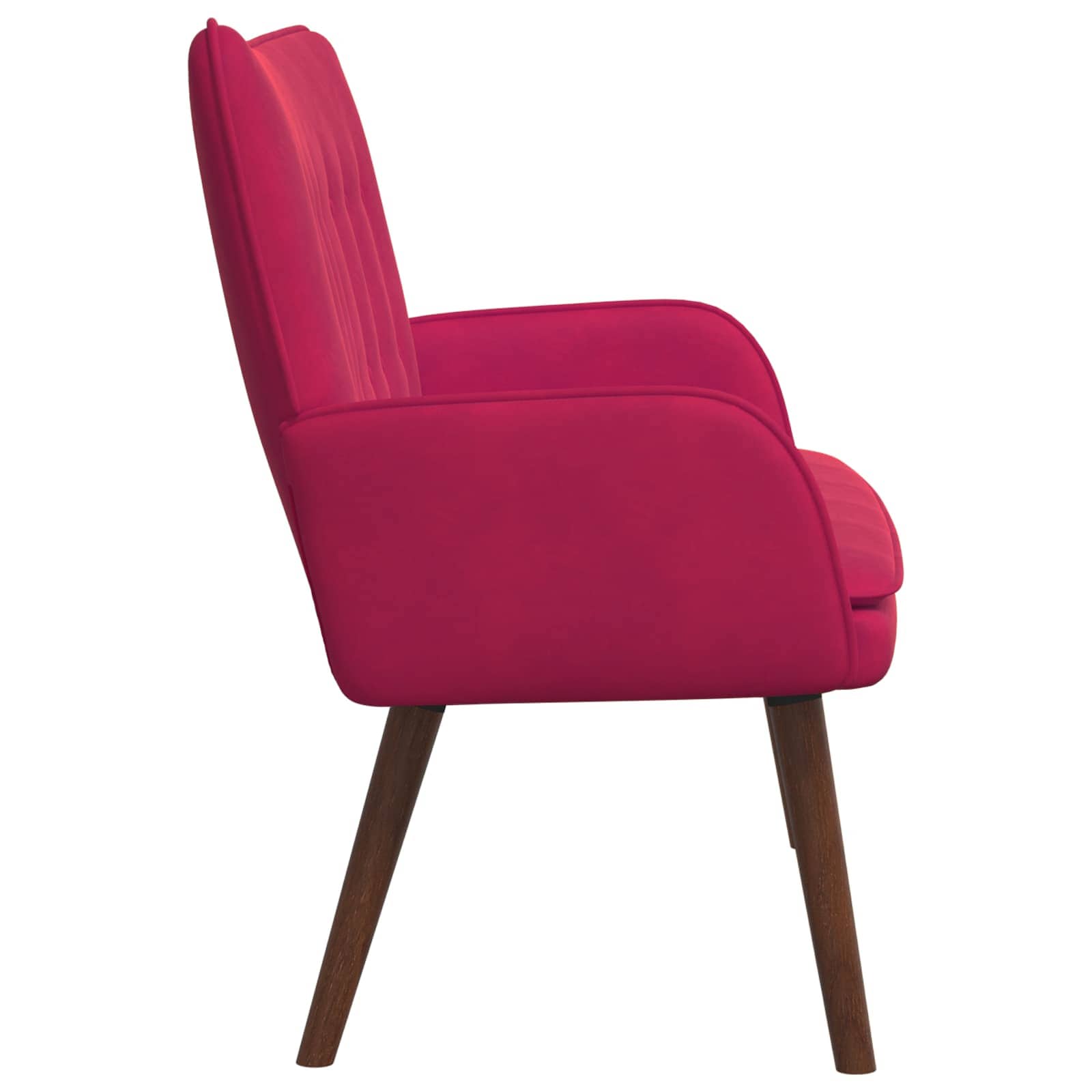 2-Sitzer Sofa Hellgrau 115 x 61 x 87 cm Samt (V)
