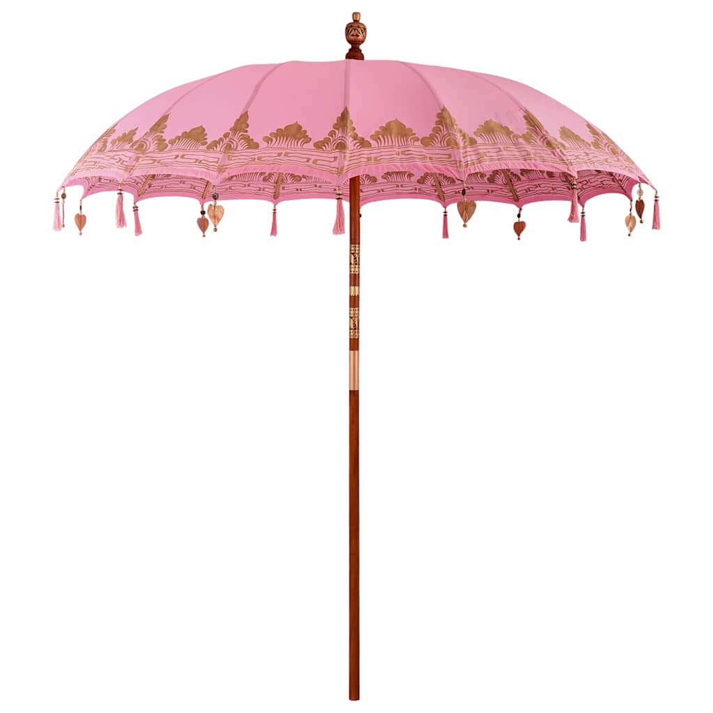 Balinesischer Sonnenschirm Creme 185 x 185 x 260 cm