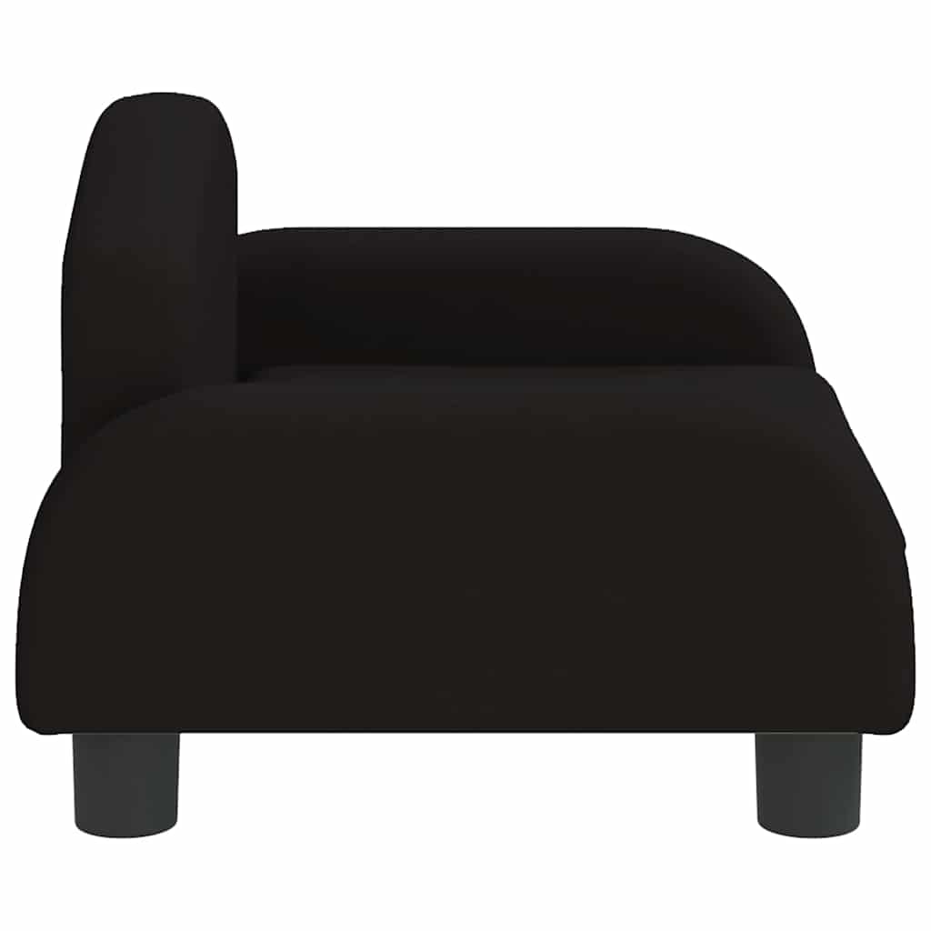 Kindersofa Creme 70x45x30 cm Stoff