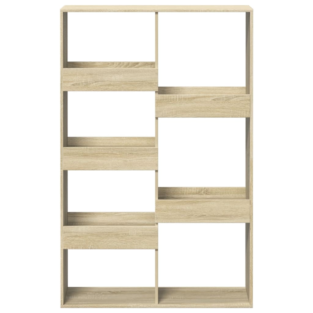 Bücherregal Weiß 100x33x135 cm Holzwerkstoff