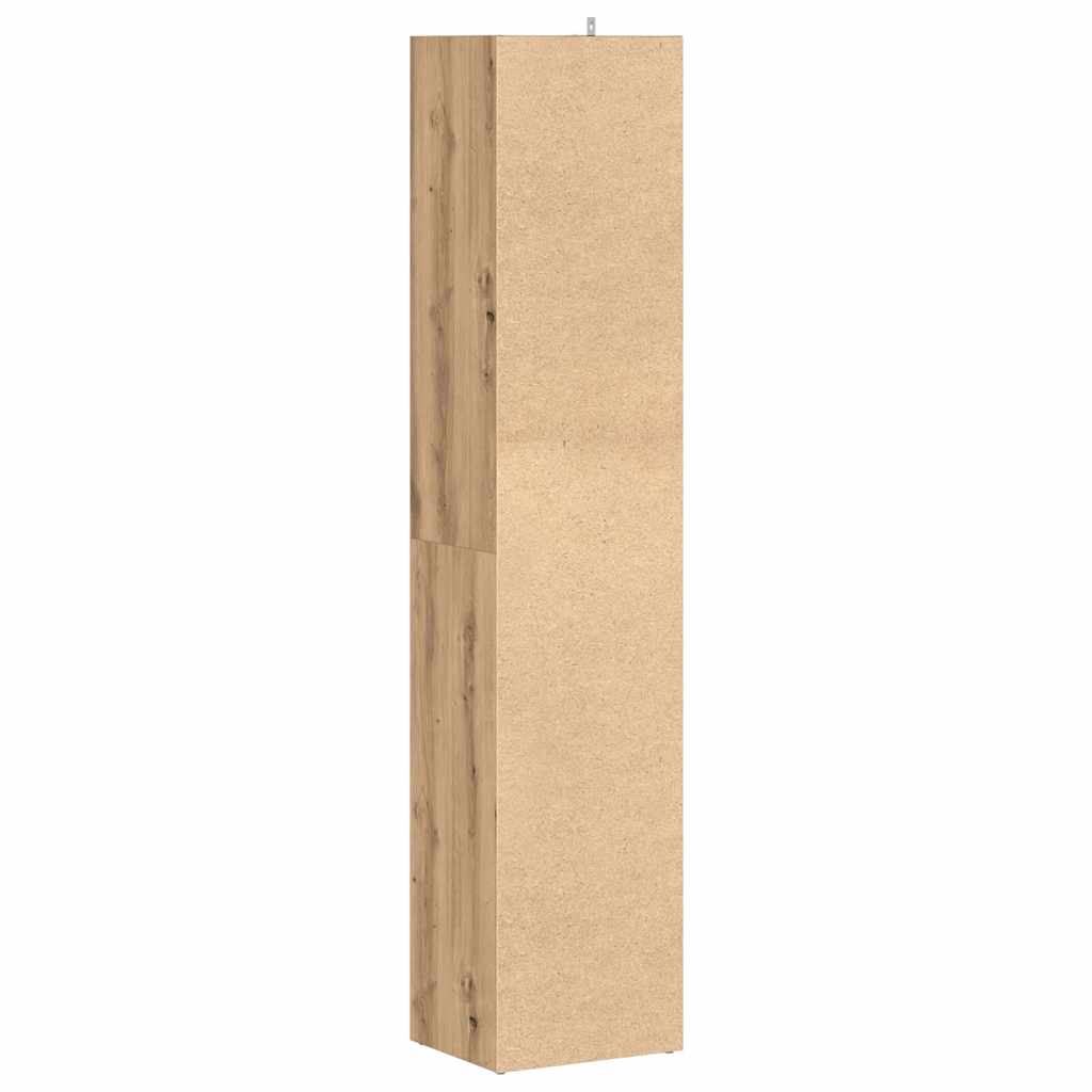 Bücherregal Weiß 36x30x171 cm Holzwerkstoff