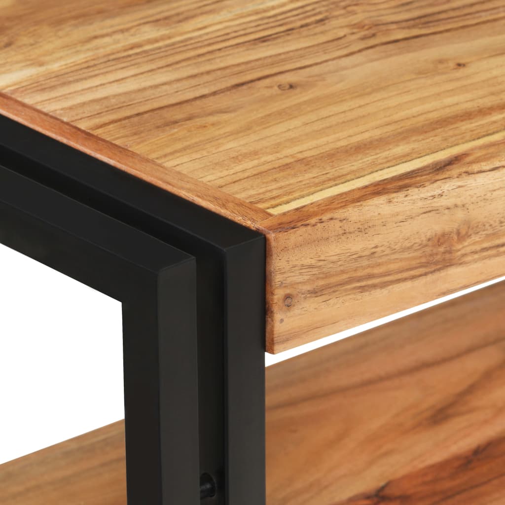 Konsolentisch 90x30x75 cm Altholz Massiv