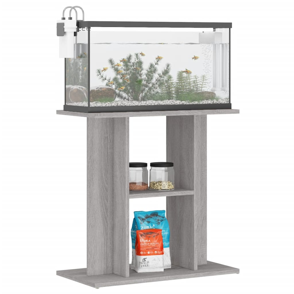 Aquariumständer Weiß 60x30x60 cm Holzwerkstoff