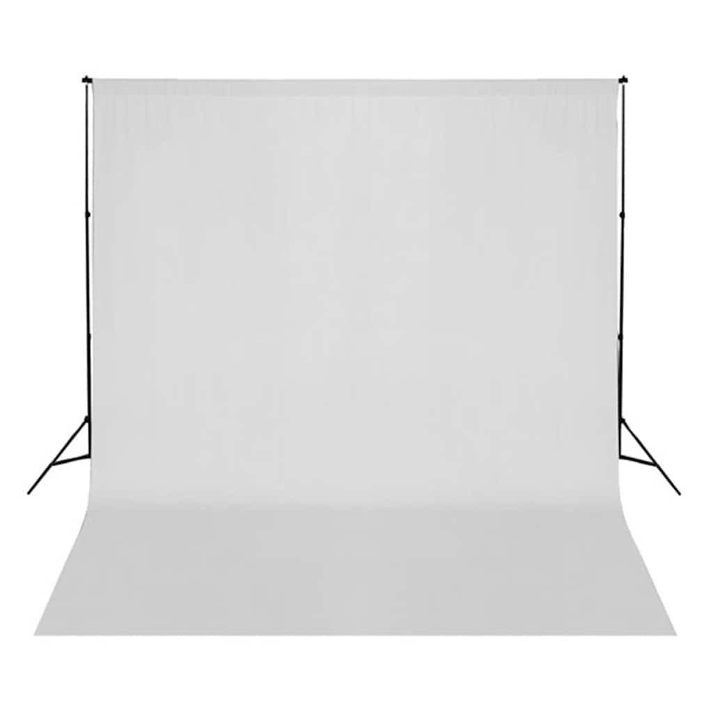 Fotostudio-Set mit Beleuchtung, Hintergrund und Reflektor