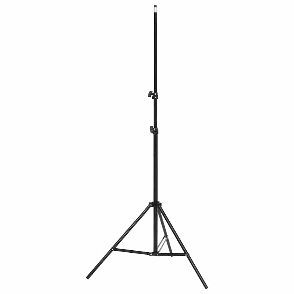 Professionelle Studioleuchten 2 Stk. 40x60 cm Stahl Schwarz