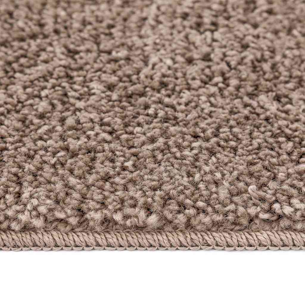 Anti-Rutsch Shaggy Teppich Dunkelgrau 200 x 200 cm PP