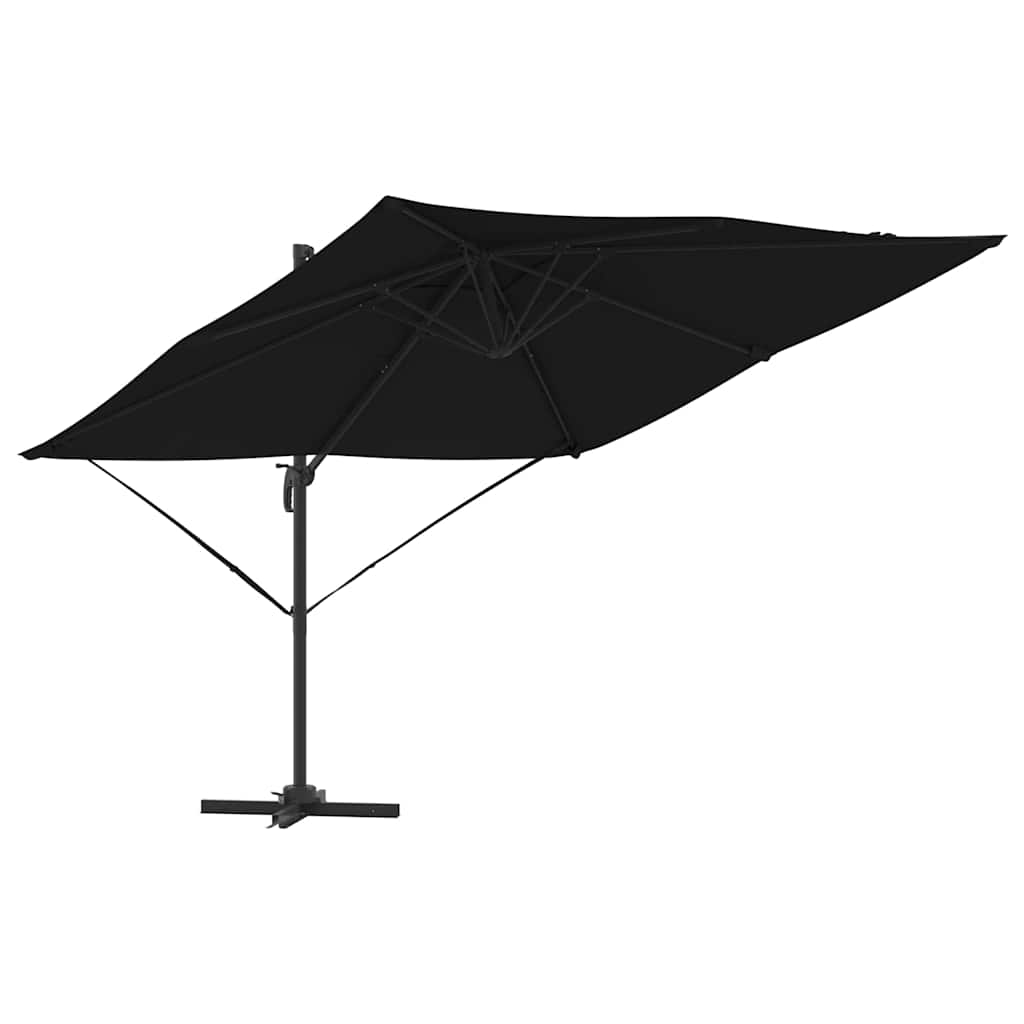 Roma Parasol Beige 286 x 284 x 265 cm Aluminium und Polyester