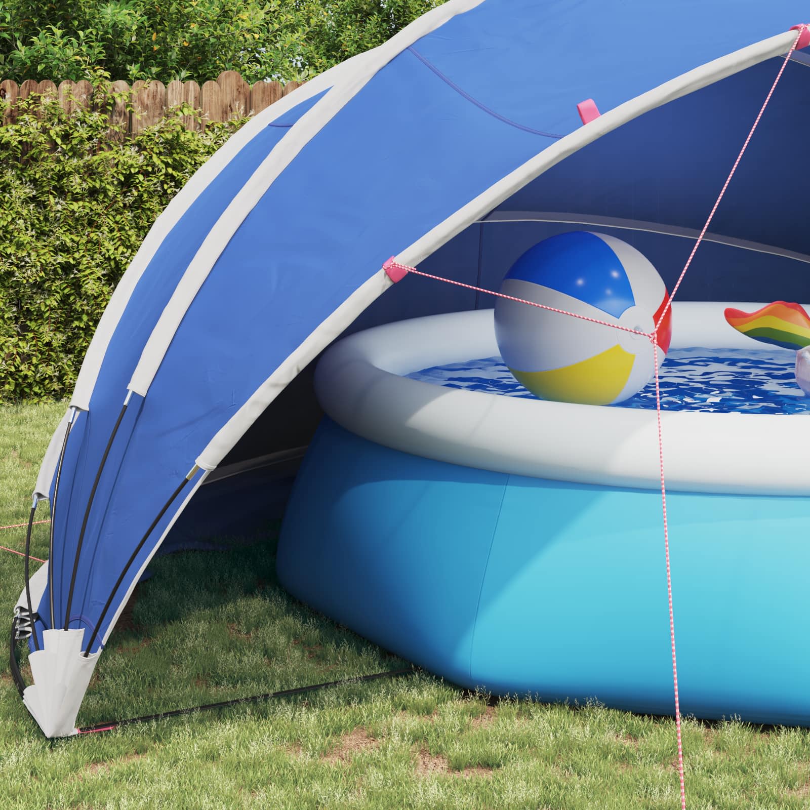 Pool-Dome 336 x 322 x 160 cm 185T Polyester mit PU-Beschichtung