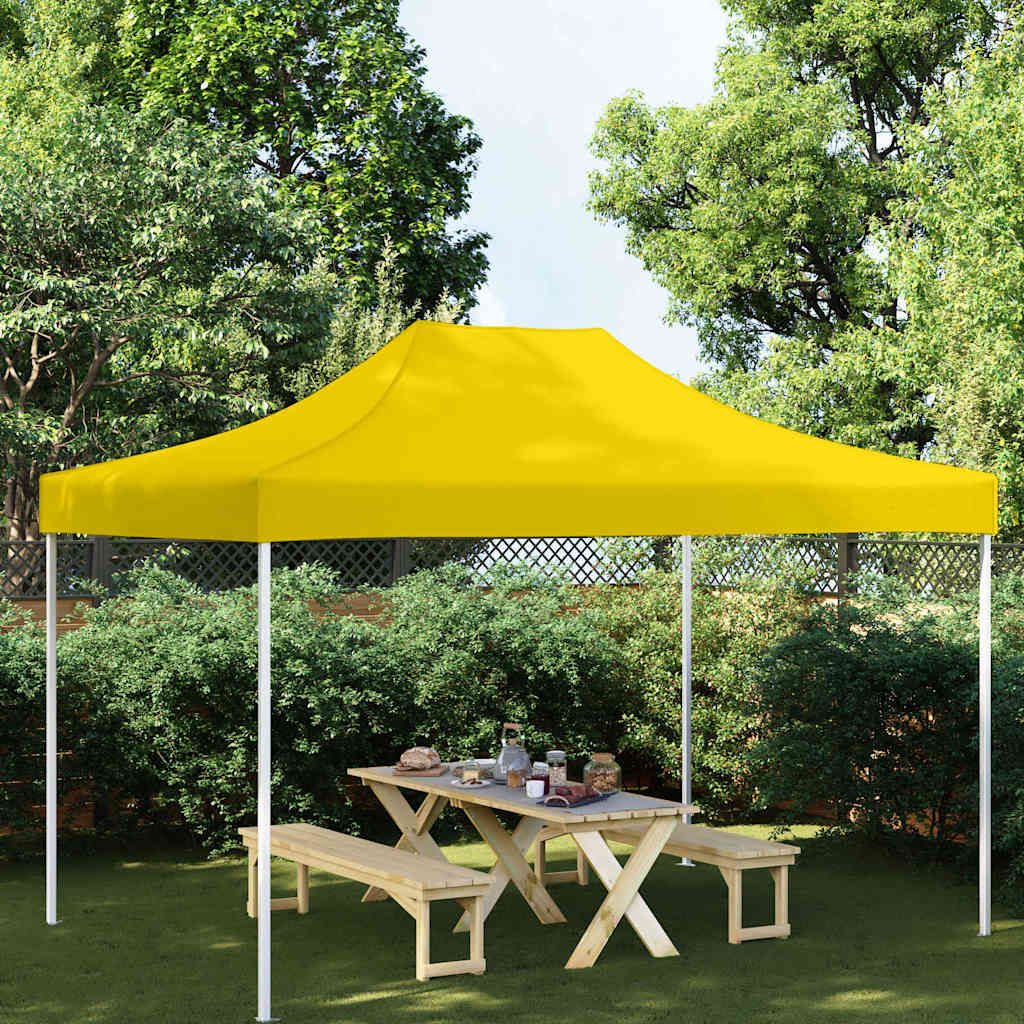 Partyzelt-Dach 3x3 m Beige 270 g/m²