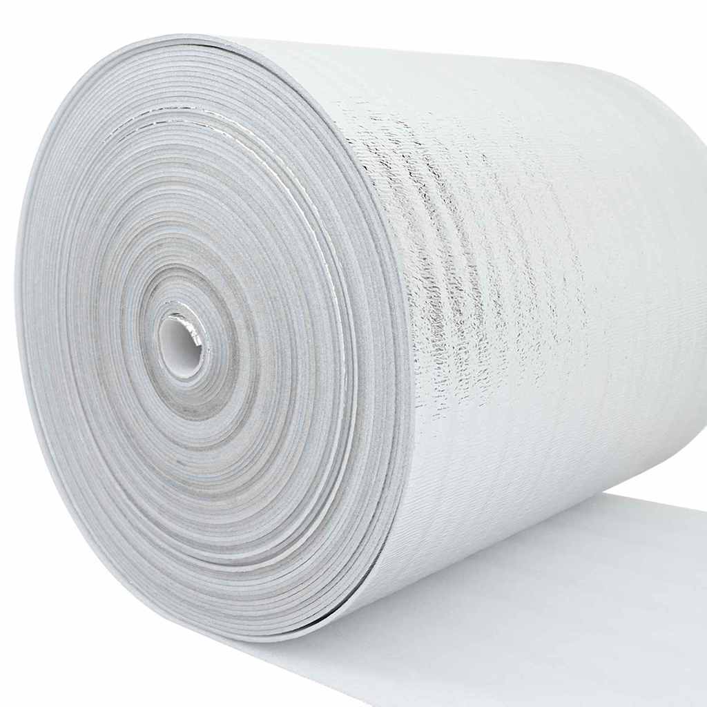 Heizkörper-Reflektorfolie Silber 5 x 0,5 m Polyethylen