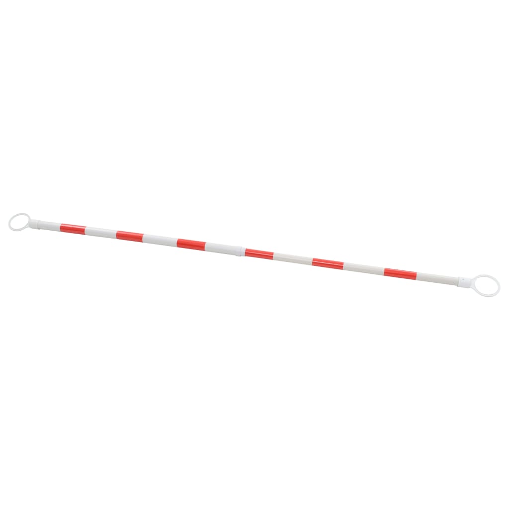 Teleskopstangen für Leitkegel 10 Stk. ABS 116-197 cm