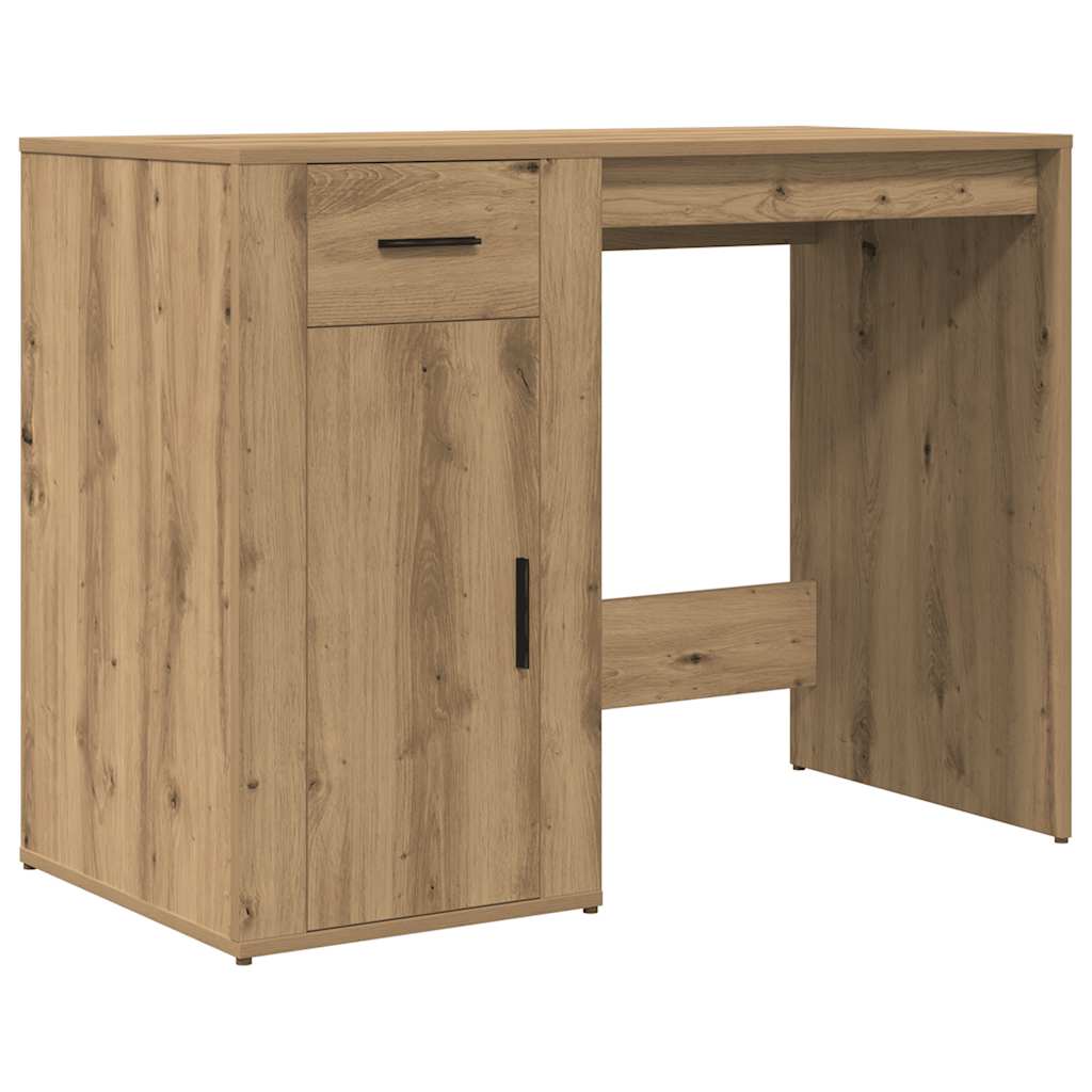 Schreibtisch Weiß 100x49x75 cm Holzwerkstoff