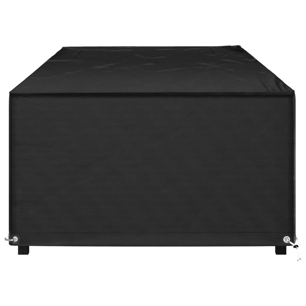 Abdeckungen für Sonnenliegen 2 Stk. 12 Ösen 205x75x40 cm