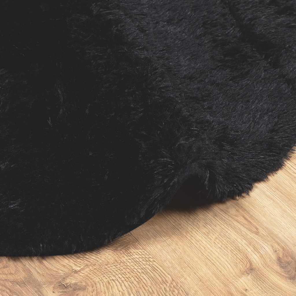 Teppich Shaggy Hochflor NAVARRA Beige 60x100 cm Polyester