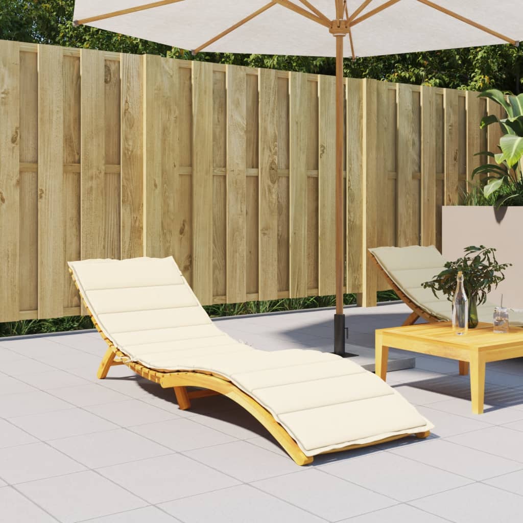 Liege-Kissen Blatt Blattmuster 200 x 70 x 3 cm Oxford-Stoff