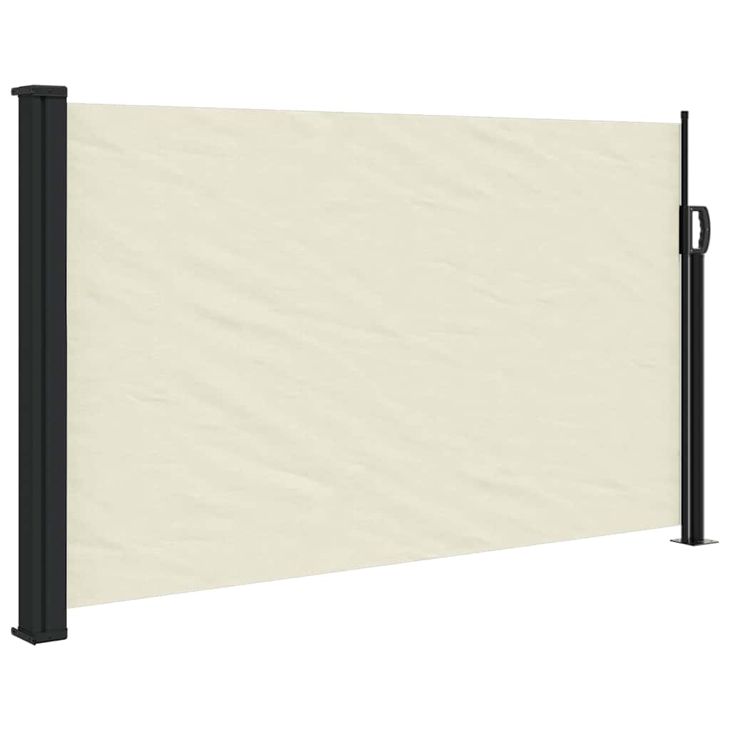 Seitenmarkise Ausziehbar Schwarz 100x300 cm