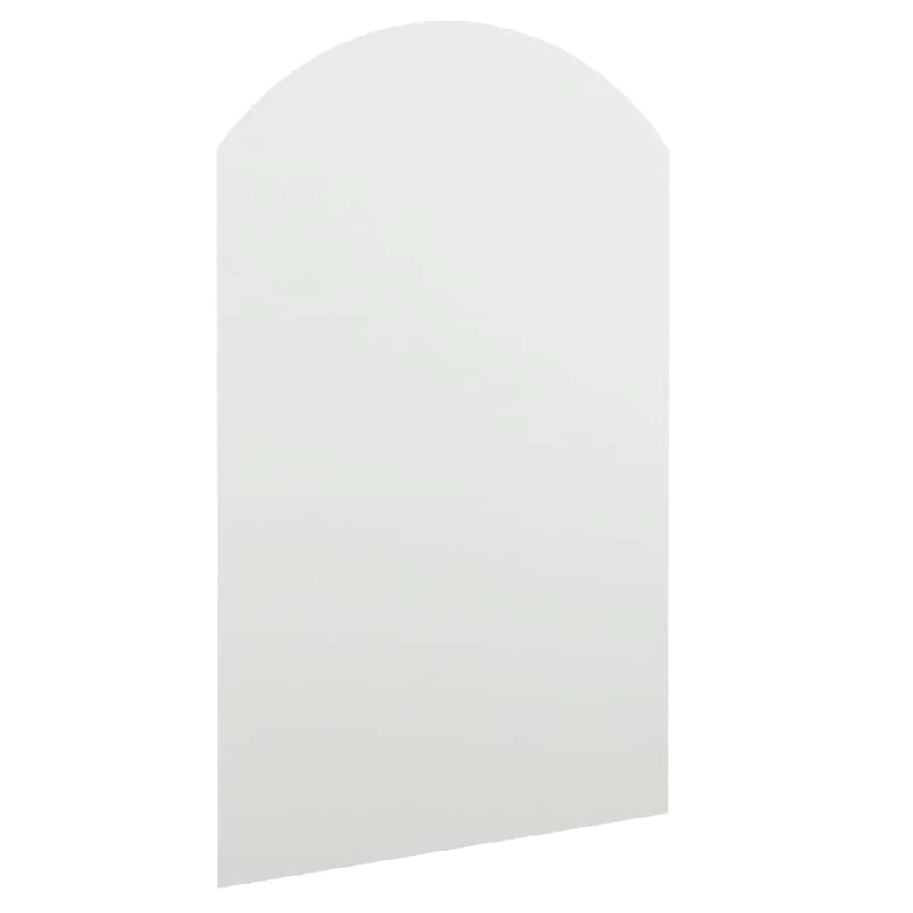 Spiegel mit LED-Leuchten 60x30 cm Glas Oval
