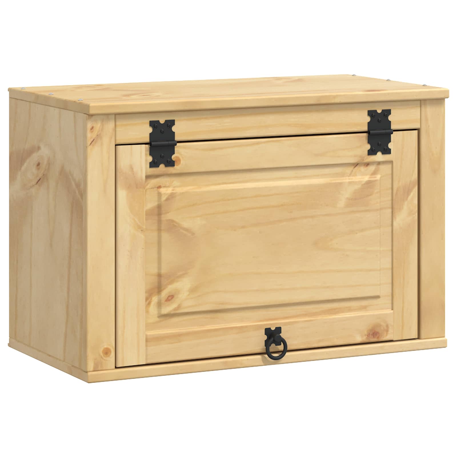Schrank SKI Honigbraun 60 x 46 x 81,5 cm Massives Kiefernholz