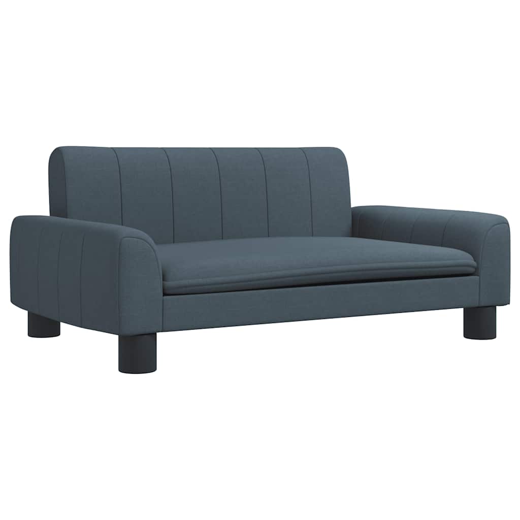 Hundebett Creme 90x53x30 cm Stoff