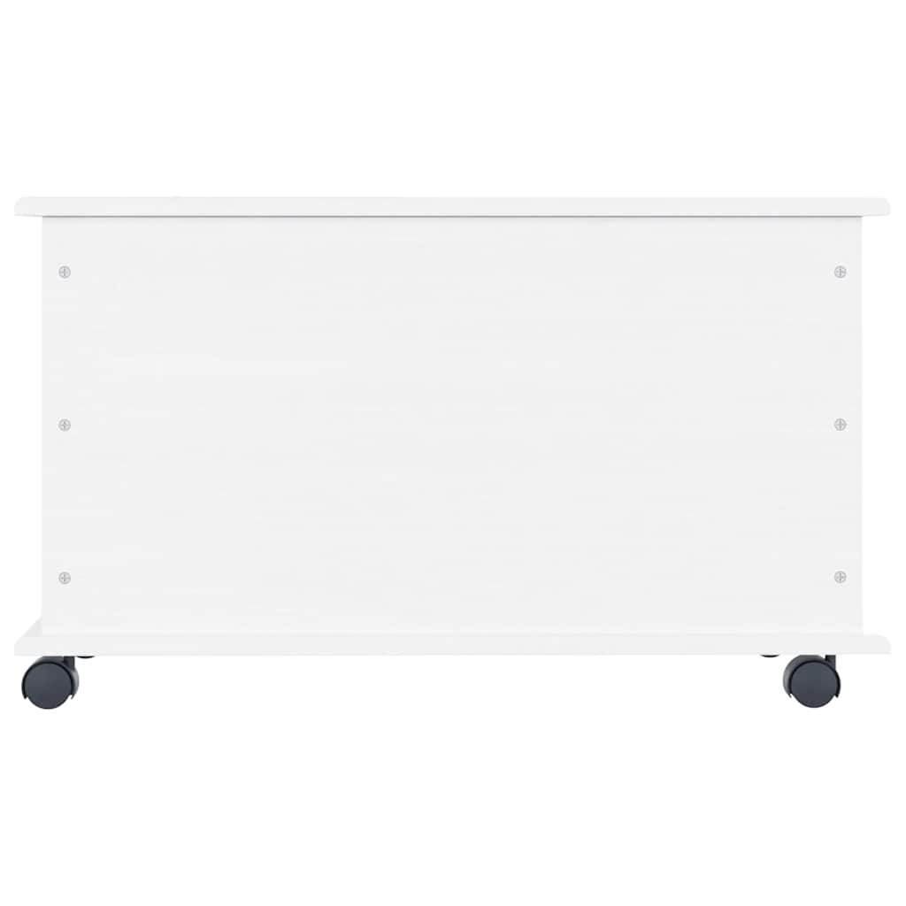 Truhe mit Rollen ALTA 73x39,5x43 cm Massivholz Kiefer