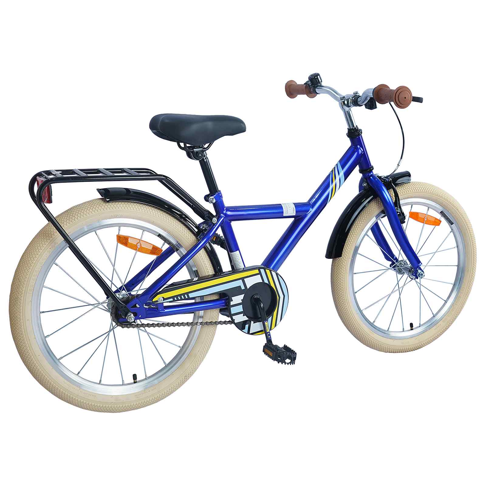 Kinderfahrrad 12 Zoll für 2-4 Jahre alt Schwarz