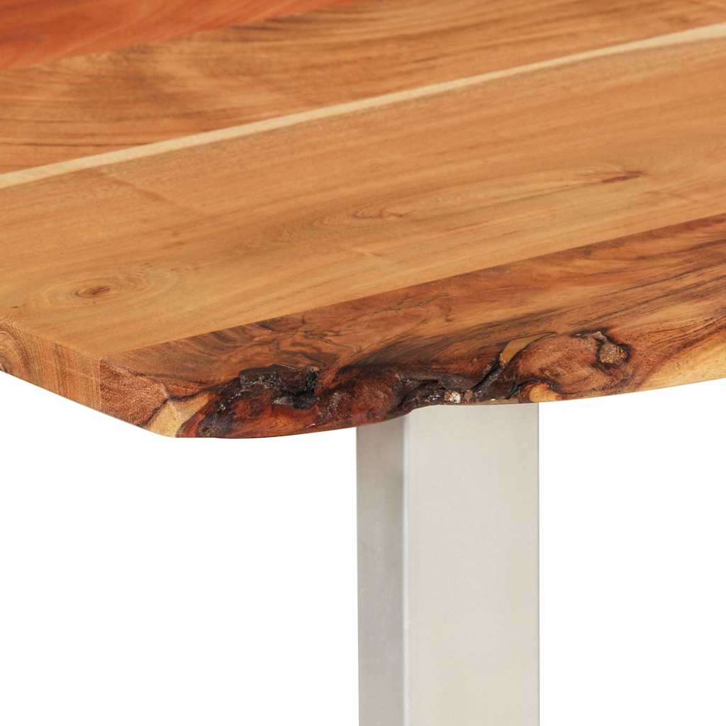 Esstisch 154x80x76 cm Massivholz Akazie