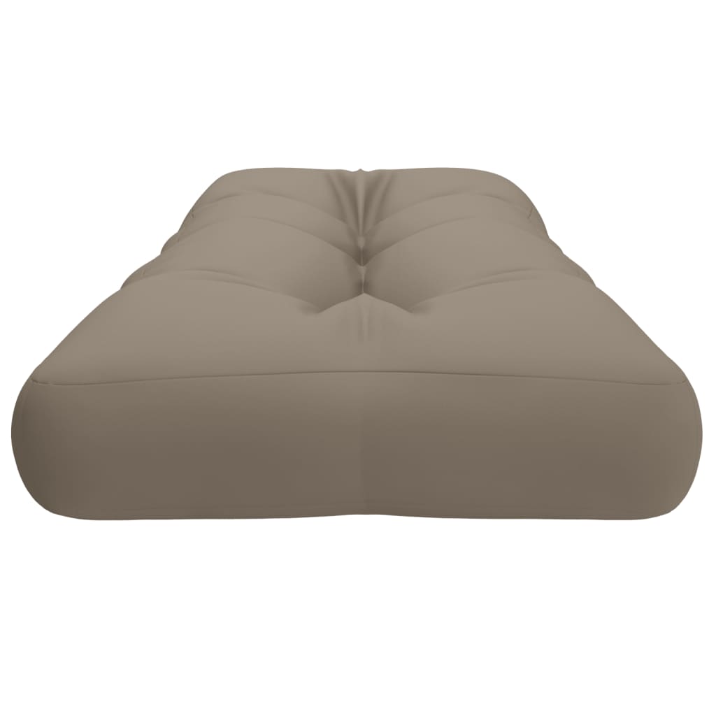 Palettenkissen Anthrazit 50x40x12 cm Stoff